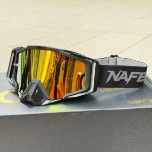 NAFEIB ATV Dirt Bike Goggles Motorcycle Glasses Off-Road MX Anti-UV Windproof Eyewear Helmet Mask Gafas for Motocross Racing