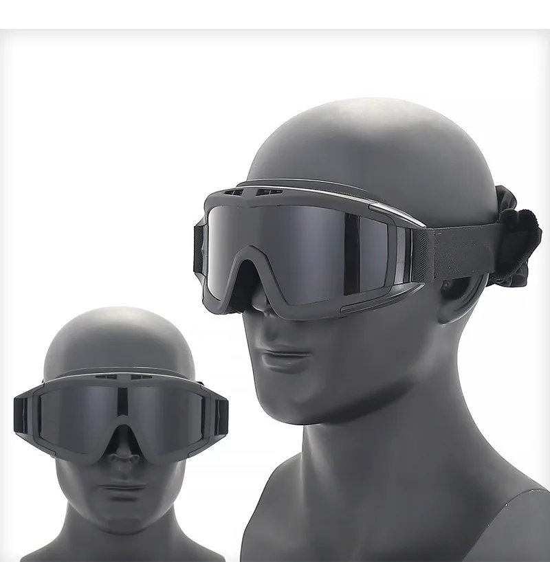 Grasshopper Tactical Goggle Kit,3 Swap Anti-Explosion Lenses,Shooting Bike Moto,Dustproof Helmet Fit Outdoor Eyewear Gear Grasshopper Tactical Goggle Kit,3 Swap Anti-Explosion Lenses,Shooting Bike Moto,Dustproof Helmet Fit Outdoor Eyewear Gear