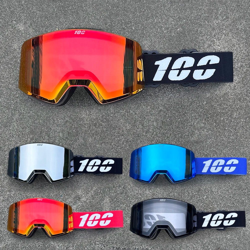 Newest Windproof Magnetic Lens Motorcycle Goggles Dustproof Motocross Racing Cycling Outdoor Sports Riding Off-road Ski Glasses