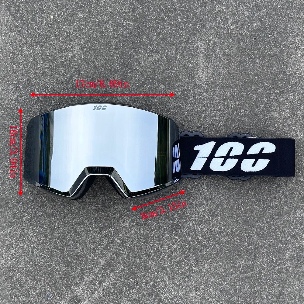 Newest Windproof Magnetic Lens Motorcycle Goggles Dustproof Motocross Racing Cycling Outdoor Sports Riding Off-road Ski Glasses