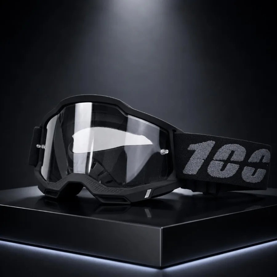 Motocross Goggles for Men Women, Motorcycle Riding Goggles with PC Lens, Adjustable Strap, Wind Dust Protection Eyewear for Dirt Bike ATV MTB Off-Road Cycling Motocross Goggles for Men Women, Motorcycle Riding Goggles with PC Lens, Adjustable Strap, Wind Dust Protection Eyewear for Dirt Bike ATV MTB Off-Road Cycling