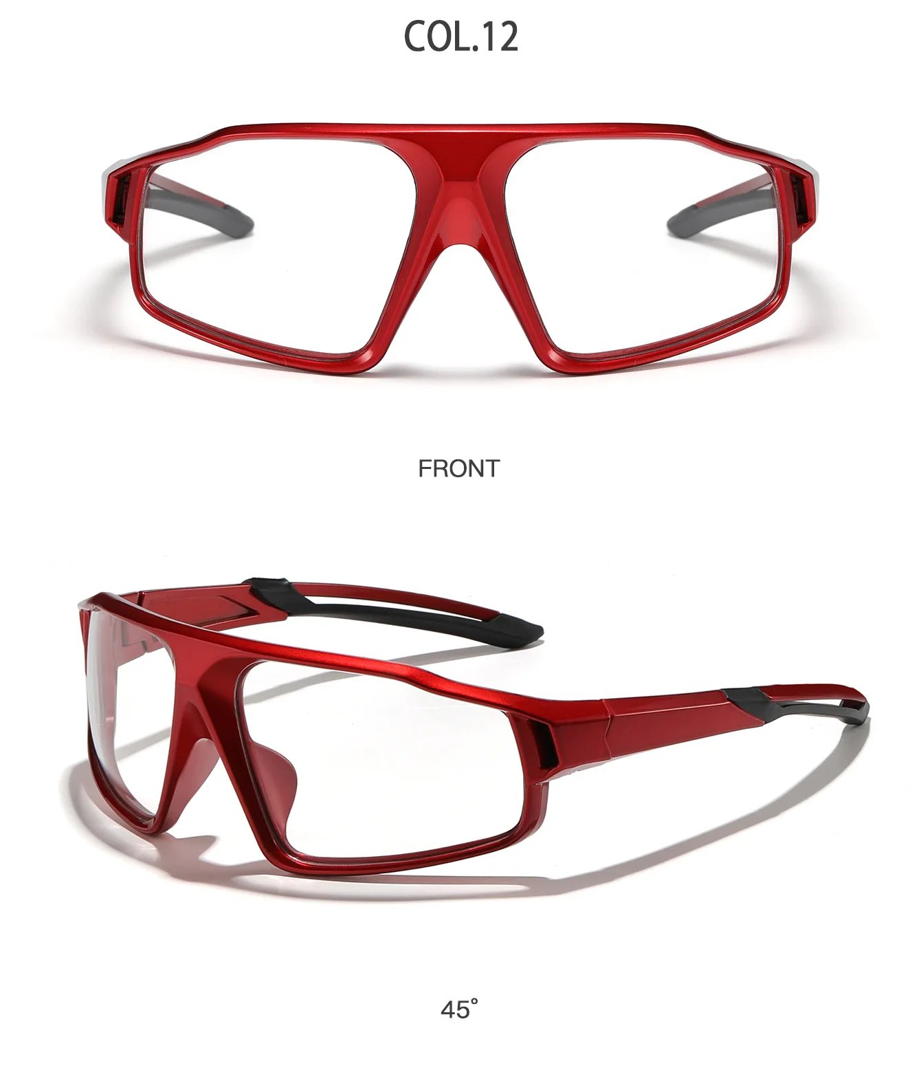 Unisex Photochromic Motorcycle Glasses Big Frame Outdoor Sports Cycling Running Hiking Driving Protective Goggles for Men Women