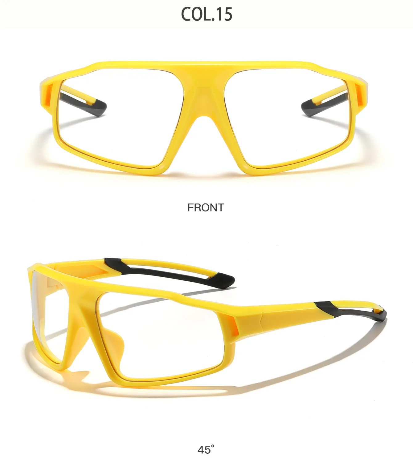 Unisex Photochromic Motorcycle Glasses Big Frame Outdoor Sports Cycling Running Hiking Driving Protective Goggles for Men Women