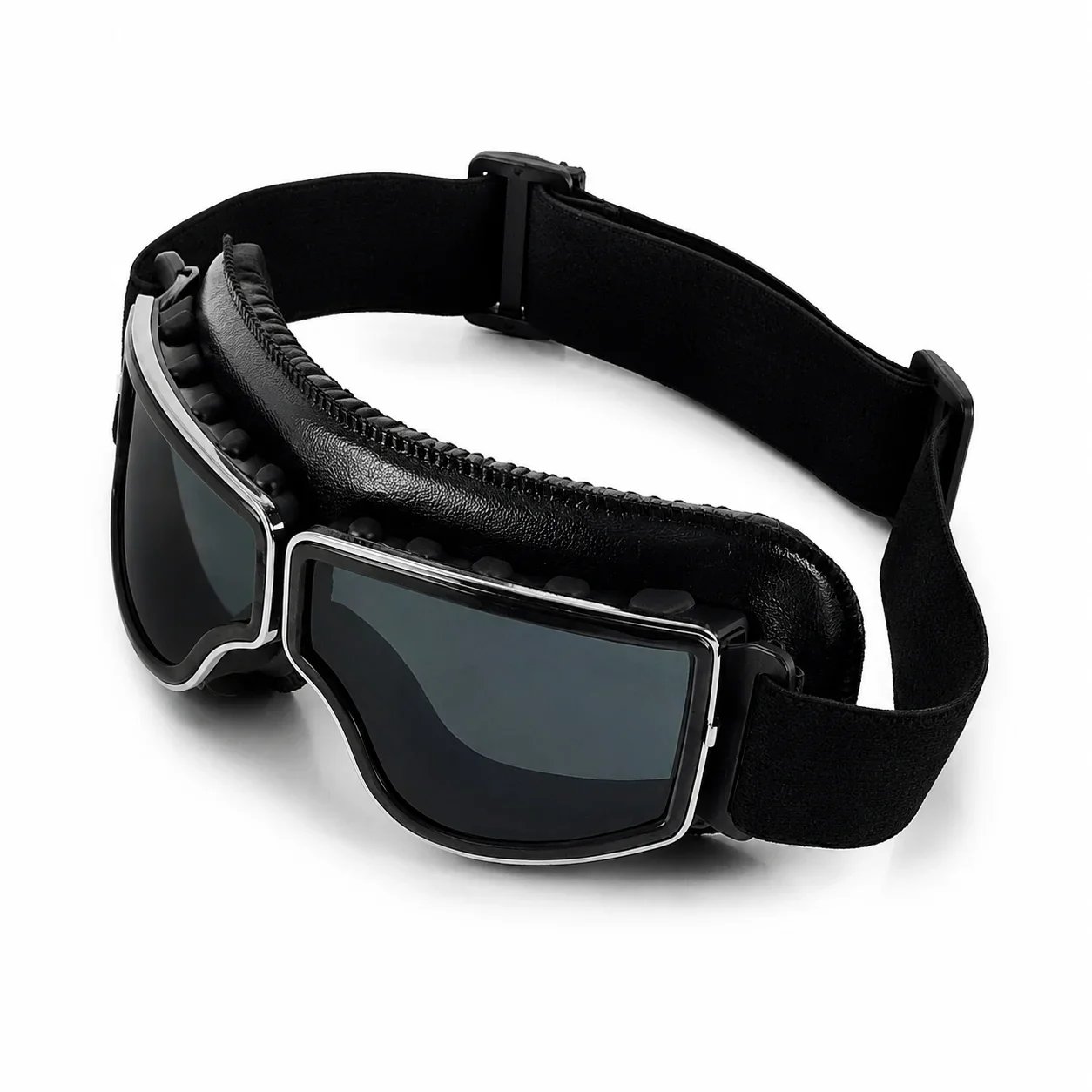 Vintage Motorcycle Goggles for Men Women, Retro Riding Goggles with UV Protection, Anti-Fog Clear Lens, Windproof Dustproof Scratch-Resistant, Adjustable Strap Vintage Motorcycle Goggles for Men Women, Retro Riding Goggles with UV Protection, Anti-Fog Clear Lens, Windproof Dustproof Scratch-Resistant, Adjustable Strap
