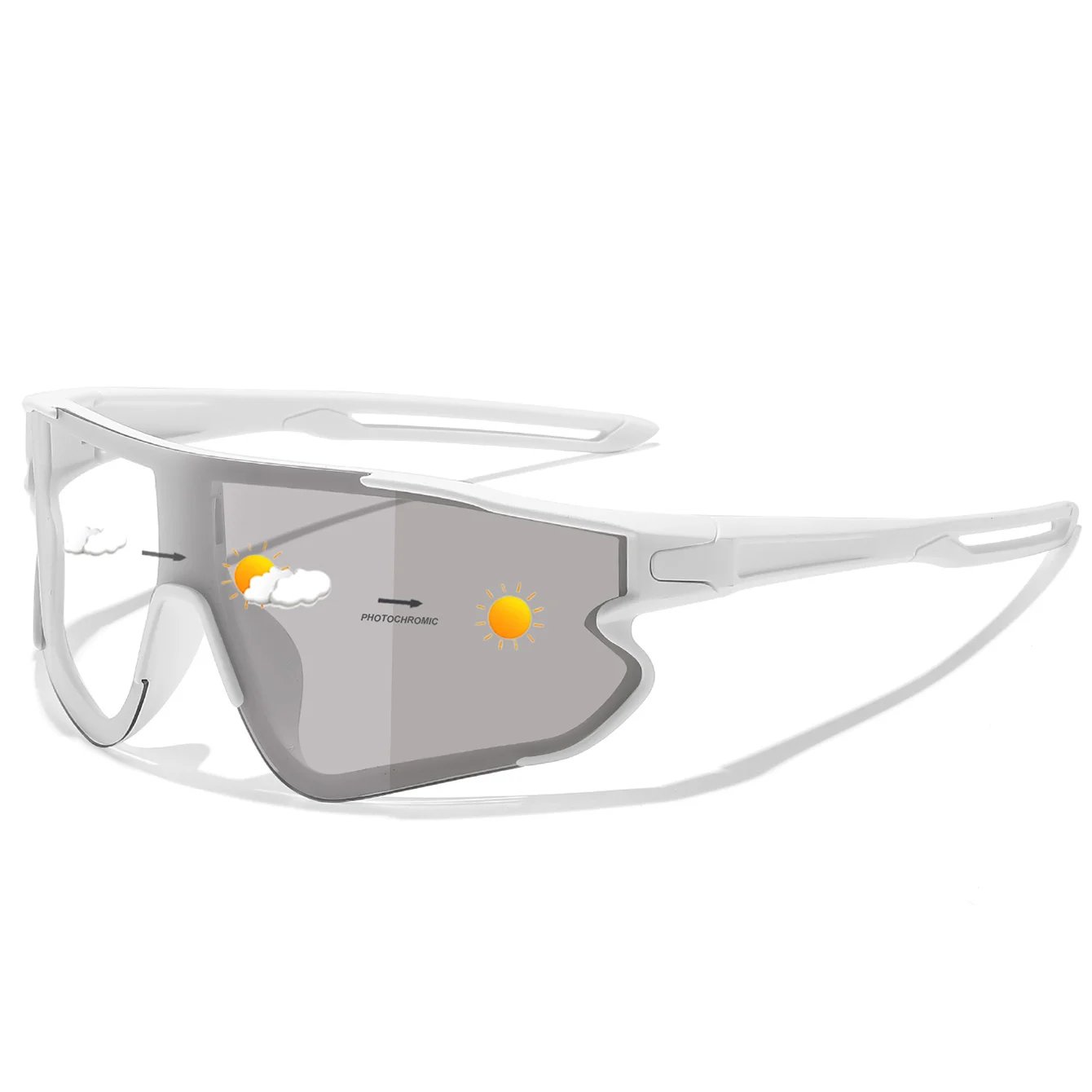 Men Women Photochromic Motorcycle Glasses Outdoor Sports Big Frame Windproof Cycling Running Hiking Goggles Men Women Photochromic Motorcycle Glasses Outdoor Sports Big Frame Windproof Cycling Running Hiking Goggles