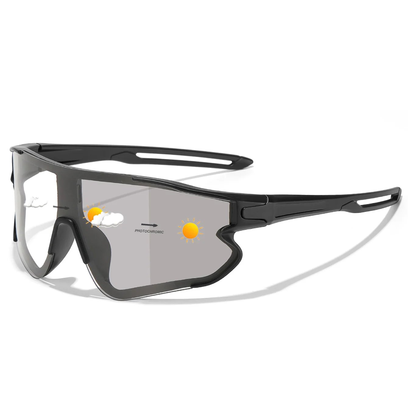 Men Women Photochromic Motorcycle Glasses Outdoor Sports Big Frame Windproof Cycling Running Hiking Goggles Men Women Photochromic Motorcycle Glasses Outdoor Sports Big Frame Windproof Cycling Running Hiking Goggles