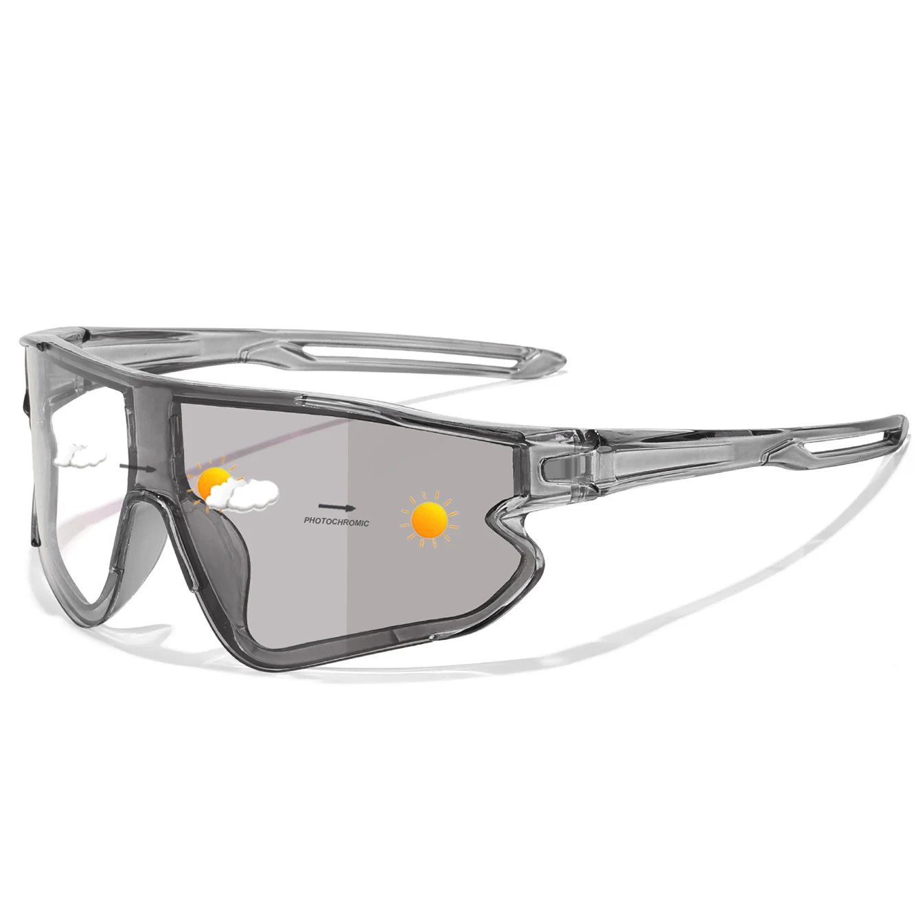 Men Women Photochromic Motorcycle Glasses Outdoor Sports Big Frame Windproof Cycling Running Hiking Goggles Men Women Photochromic Motorcycle Glasses Outdoor Sports Big Frame Windproof Cycling Running Hiking Goggles