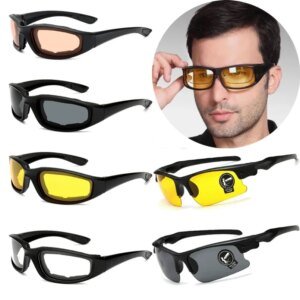 Car Motocycle Night Vision Goggles Men Women Anti-glare Safety Driving Outdoor Cycling Riding Skiing Eye Protection Sun Glasses
