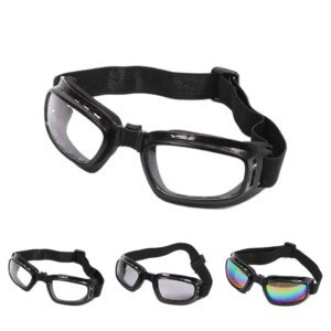 Motorcycle Multi-functional Glasses Folding GlassesFolding Sand Dust-proof Sponge Goggles Outdoor Anti-shock Protective Glasses
