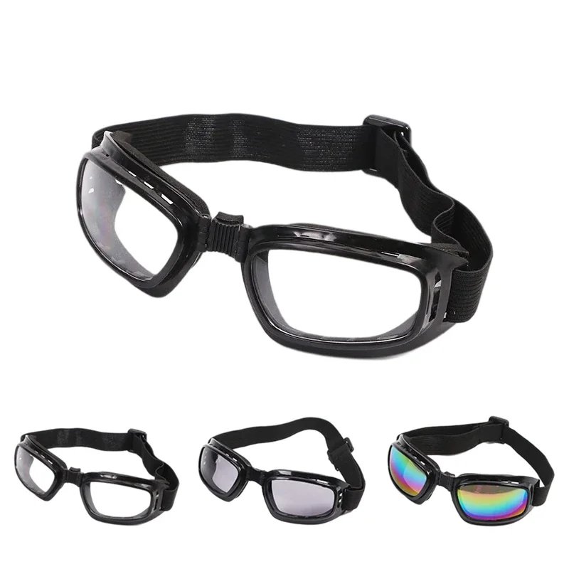 Motorcycle Multi-functional Glasses Folding GlassesFolding Sand Dust-proof Sponge Goggles Outdoor Anti-shock Protective Glasses