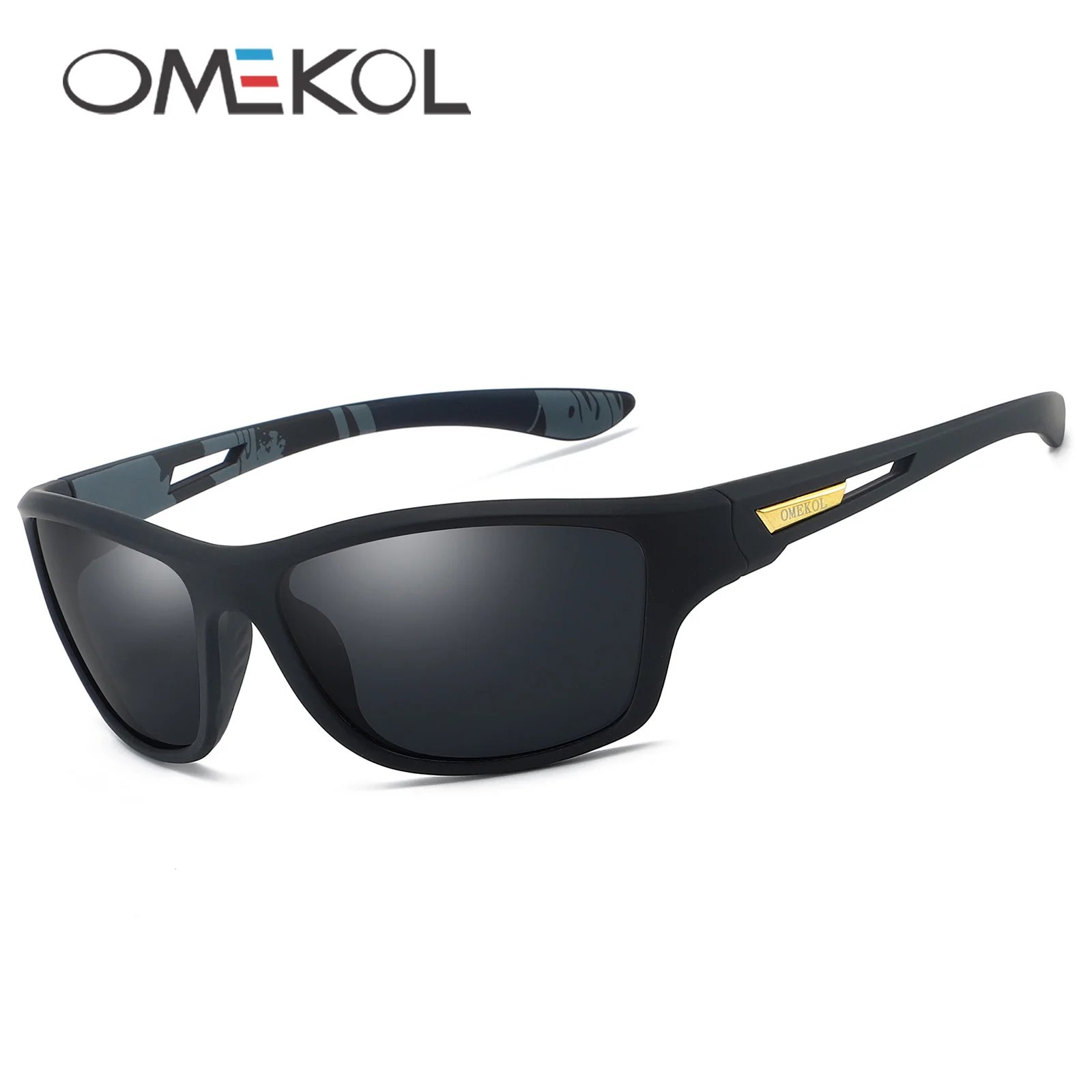 OMEKOL UV Protection Sunglasses Men Women Outdoor Sport Marathon Running Sun Glasses Cycling Eyewear Hiking Motorcycle Goggles