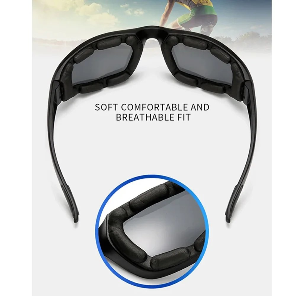 Riding Windproof Protective Goggles Unisex Generic Motorcycle Outdoor Anti-glare Dustproof Sunglasses Moto Equipments