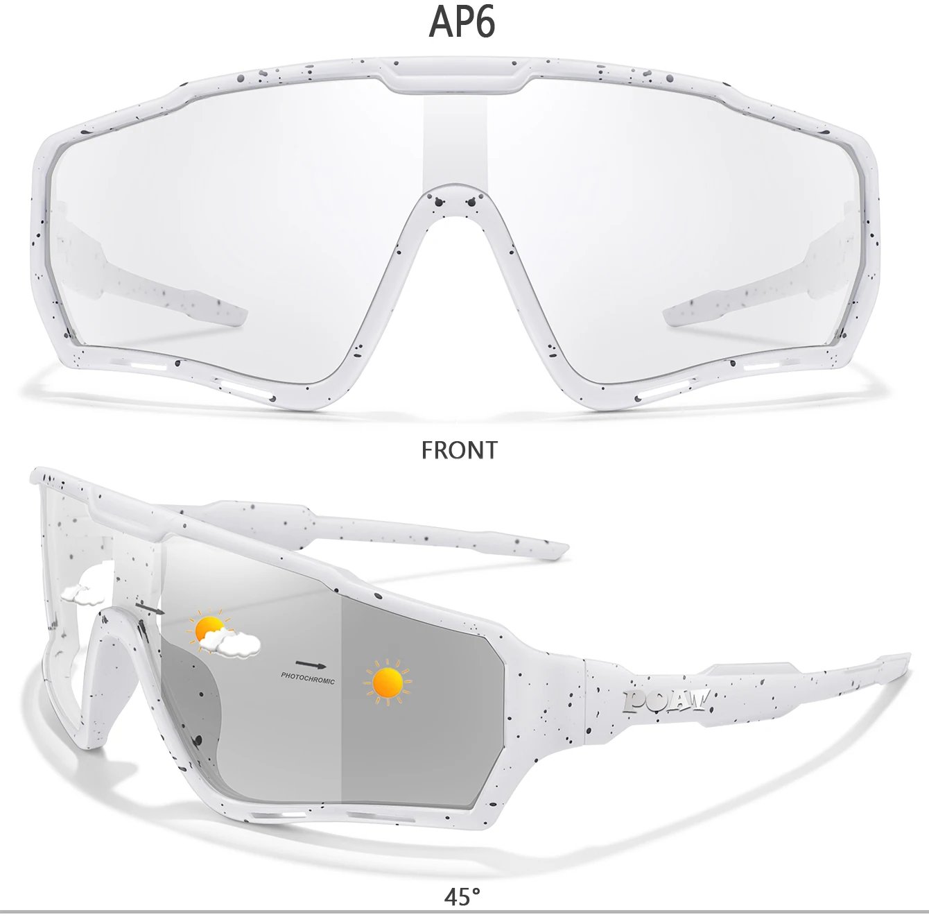 POAT Brand Motorcycle Photochromic Windproof Sunglasses Men MTB Bike Bicycle Eyewear Sports Cycling Fishing Running Glasses POAT Brand Motorcycle Photochromic Windproof Sunglasses Men MTB Bike Bicycle Eyewear Sports Cycling Fishing Running Glasses