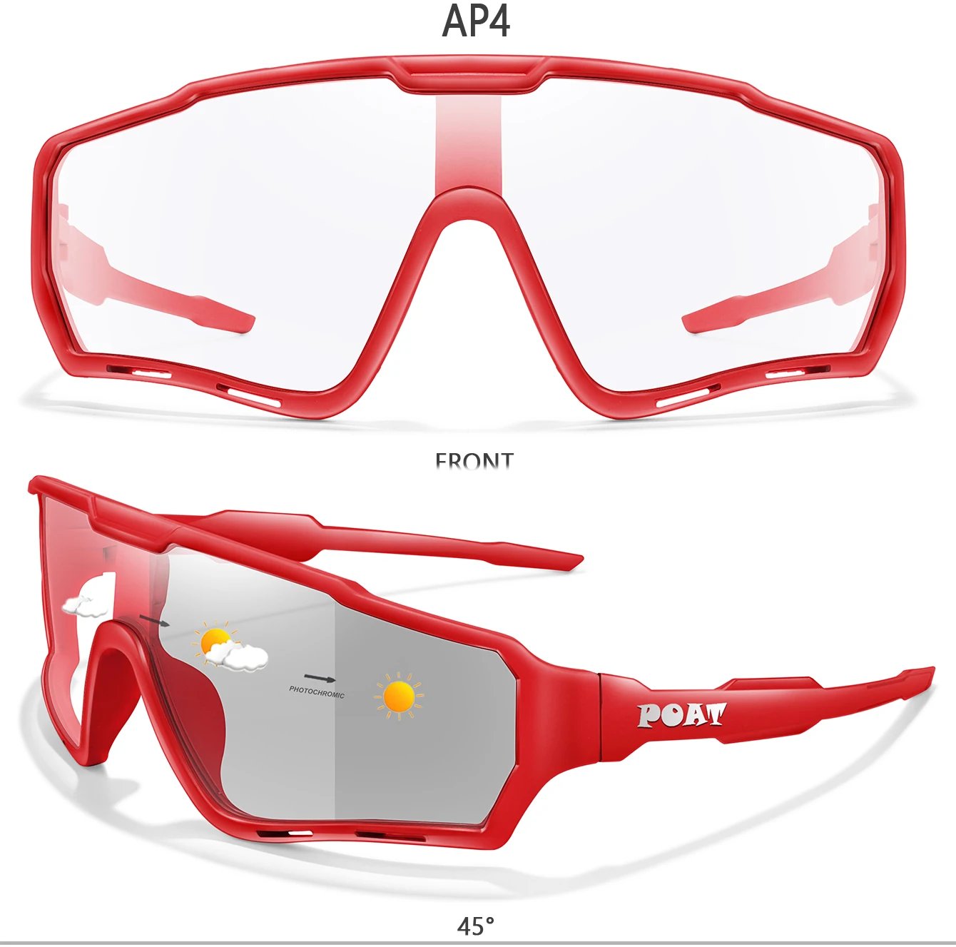 POAT Brand Motorcycle Photochromic Windproof Sunglasses Men MTB Bike Bicycle Eyewear Sports Cycling Fishing Running Glasses POAT Brand Motorcycle Photochromic Windproof Sunglasses Men MTB Bike Bicycle Eyewear Sports Cycling Fishing Running Glasses