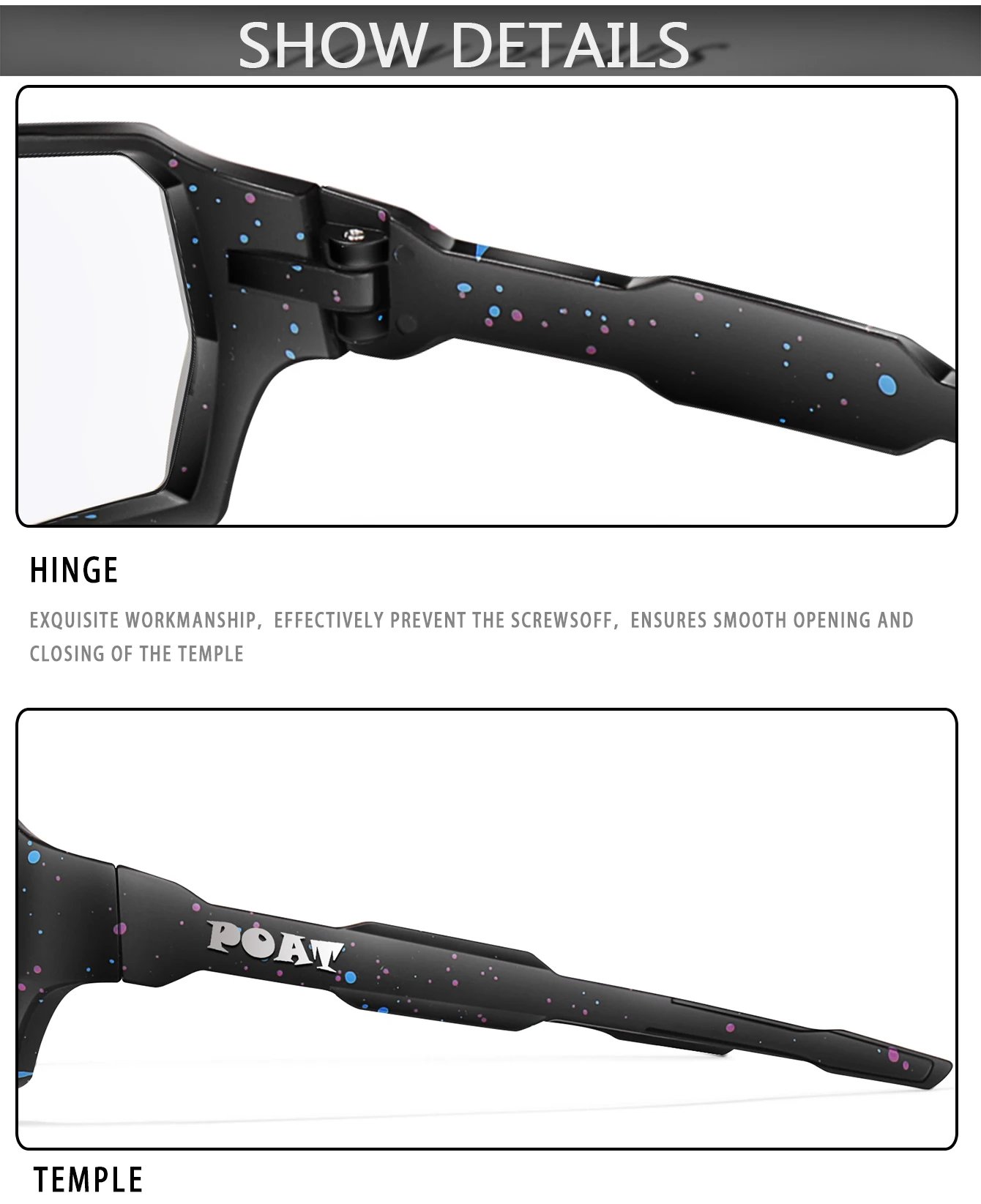 POAT Brand Motorcycle Photochromic Windproof Sunglasses Men MTB Bike Bicycle Eyewear Sports Cycling Fishing Running Glasses POAT Brand Motorcycle Photochromic Windproof Sunglasses Men MTB Bike Bicycle Eyewear Sports Cycling Fishing Running Glasses