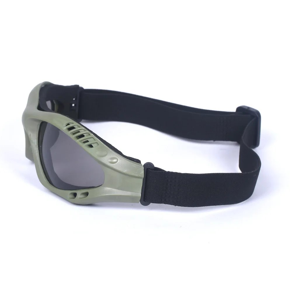 NEW Motorcycle Goggles Cycling Glasses Elastic CS Tactical Safety Goggles Windproof Anti-Dust Outdoor Sports Goggles