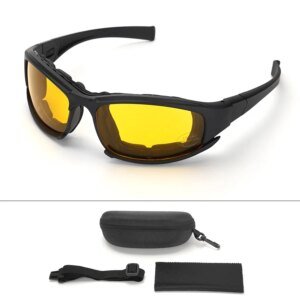 Military TacticalćCSćExplosion-ProofćAnti-ImpactćPC GogglesćSpecial ForcesćCyclingćProtective Eyewear Set