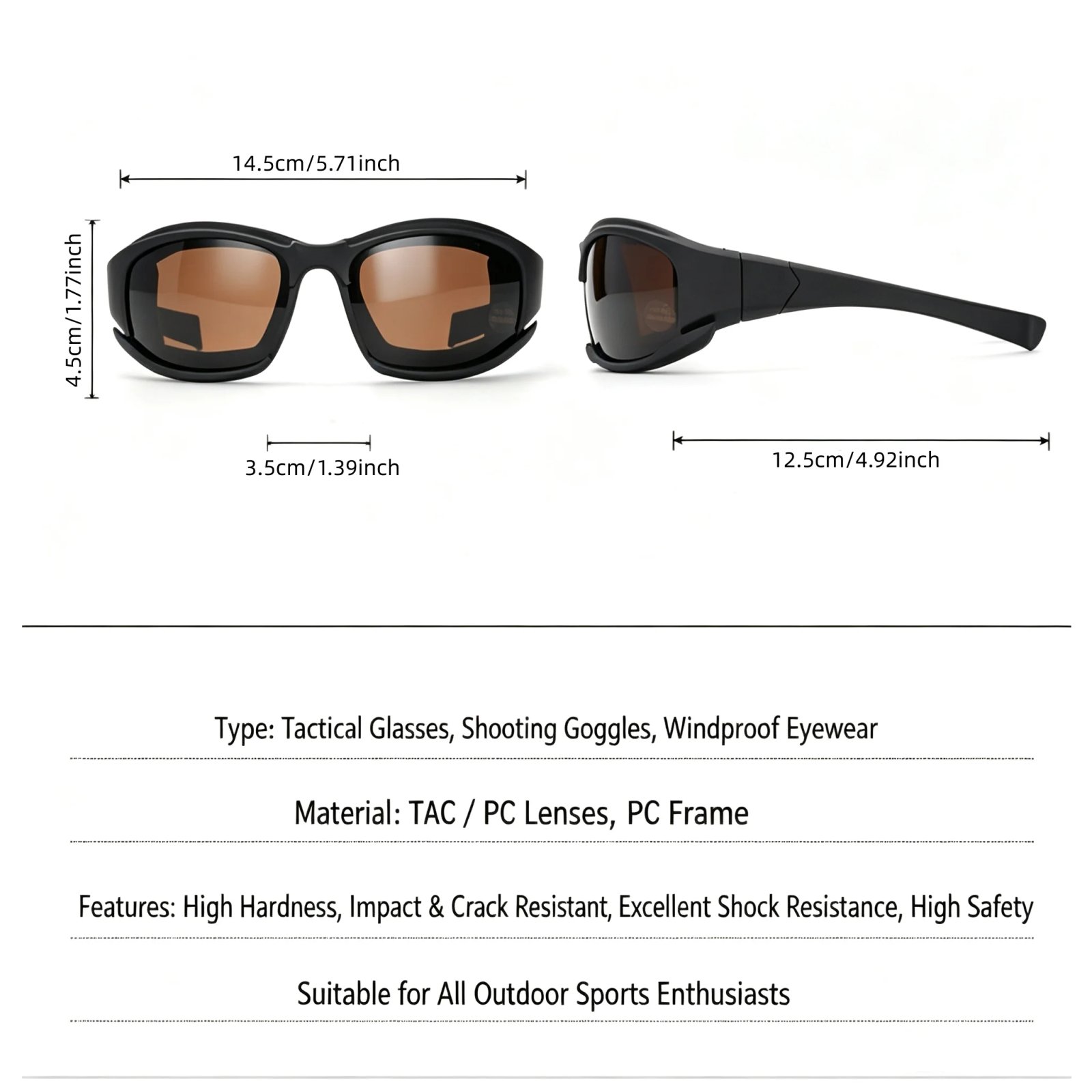 Military Tactical、CS、Explosion-Proof、Anti-Impact、PC Goggles、Special Forces、Cycling、Protective Eyewear Set Military Tactical、CS、Explosion-Proof、Anti-Impact、PC Goggles、Special Forces、Cycling、Protective Eyewear Set