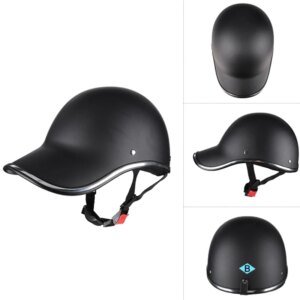 Motorcycle Half Helmet Baseball Cap Universal Men Women Helmet Adult Electric Bicycle Helmets Bike Classic Scooter Helmets