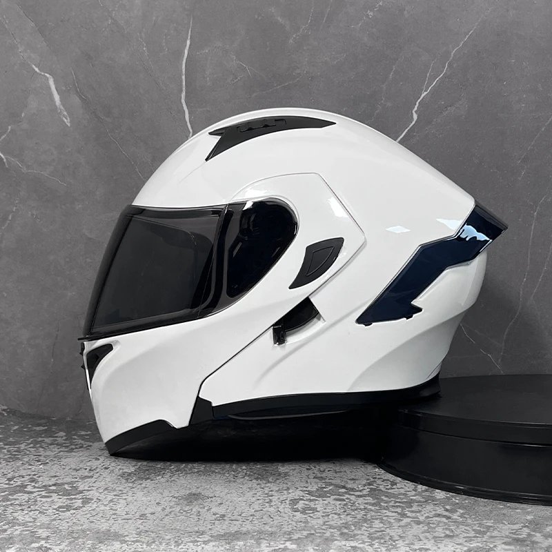 Motorcycle helmets Double Visors Modular Flip Up helmet DOT approved Full face casque moto racing Motocross helmet DOT