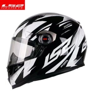 LS2 FF358 Motorcycle Helmet LS2 Draze Full Face Helmet Men Women ABS Shell Motorbike Racing Helmet Cascos Para Moto ECE Approved
