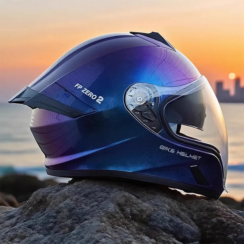 DOT 3C Certified Adult Modular Full Face Motorcycle Helmet Dual Sunshade Lenses Anti-UV Quick Release Helmet Casco Capacete