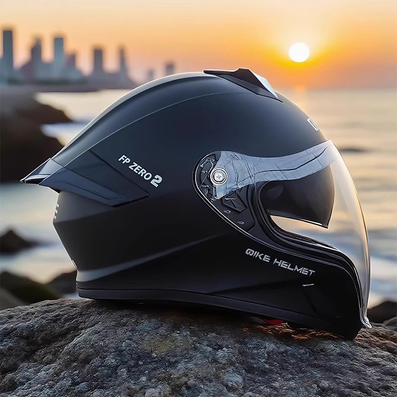 DOT 3C Certified Adult Modular Full Face Motorcycle Helmet Dual Sunshade Lenses Anti-UV Quick Release Helmet Casco Capacete