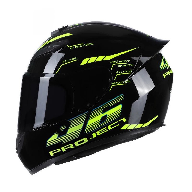 DOT Unisex Motorcycle Helmet summer and winter mecha wind riding helmet Motorcycle personality motobike helmet Full Face Casco
