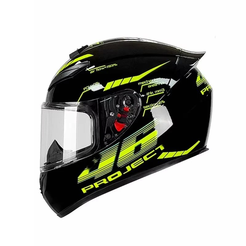 DOT Unisex Motorcycle Helmet summer and winter mecha wind riding helmet Motorcycle personality motobike helmet Full Face Casco