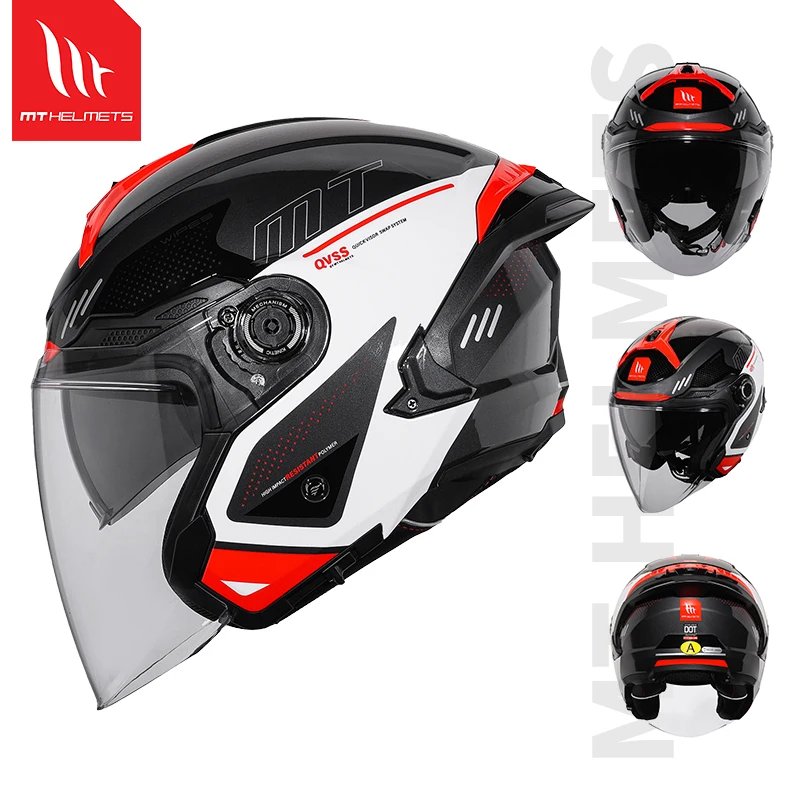 White-Black-Red Fade