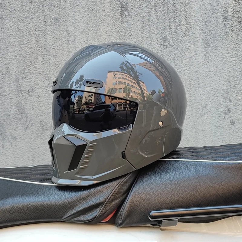 New Scorpion Retro Motorcycle Cascos Moto Locomotive Personality Multi-purpose Combination Helmet Half M L XL XXL XXXL