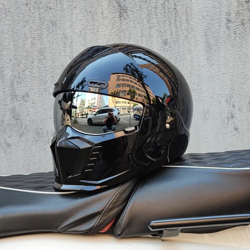 New Scorpion Retro Motorcycle Cascos Moto Locomotive Personality Multi-purpose Combination Helmet Half M L XL XXL XXXL