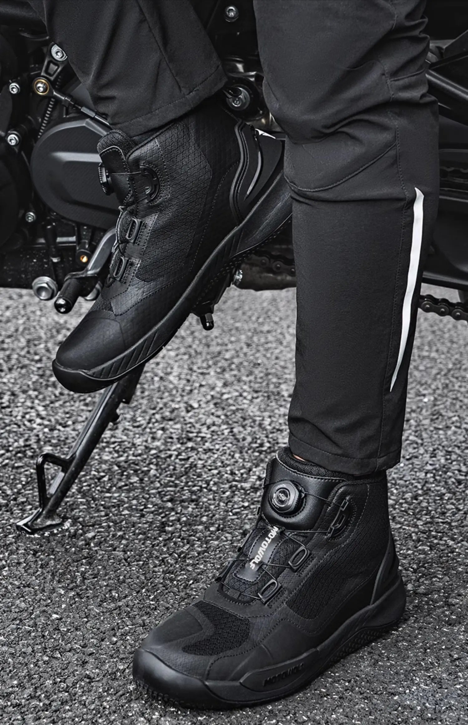 MOTOWOLF Motorcyclist Boots Motorcycle Riding Shoes Men's Four Seasons Breathable Anti-fall Motorcycle Racing Shoes Casual Boots MOTOWOLF Motorcyclist Boots Motorcycle Riding Shoes Men's Four Seasons Breathable Anti-fall Motorcycle Racing Shoes Casual Boots