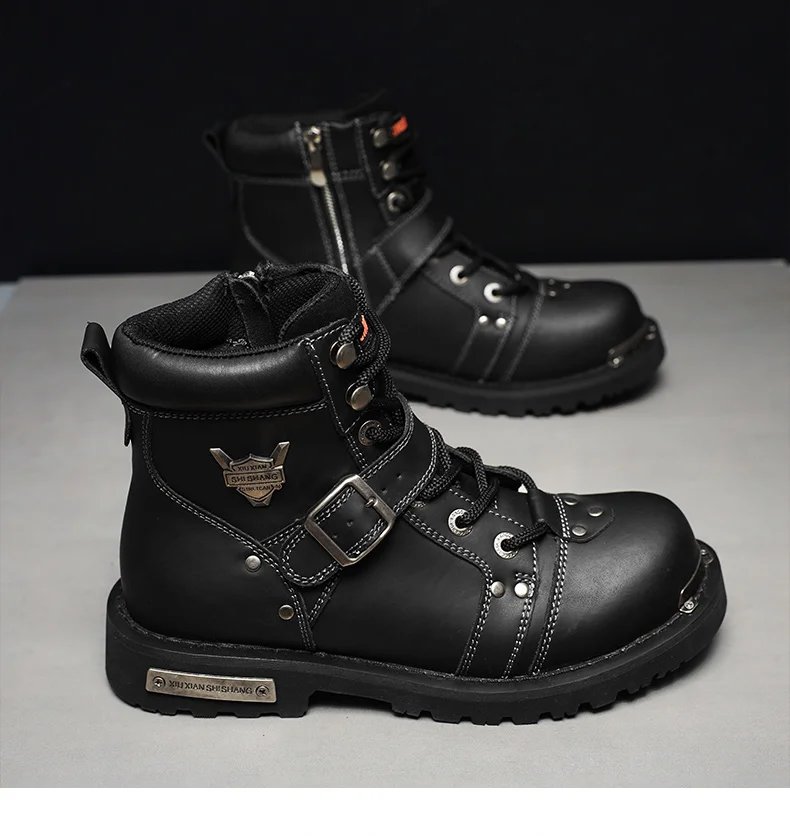 Motorbike Shoes Motocross Street Gear Racing Boots Microfiber Leather Off Road Motorboats Profession Motorcycle Boots for Men Motorbike Shoes Motocross Street Gear Racing Boots Microfiber Leather Off Road Motorboats Profession Motorcycle Boots for Men
