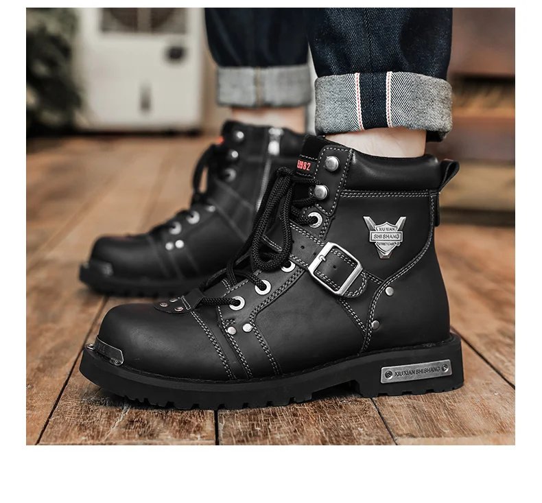 Motorbike Shoes Motocross Street Gear Racing Boots Microfiber Leather Off Road Motorboats Profession Motorcycle Boots for Men Motorbike Shoes Motocross Street Gear Racing Boots Microfiber Leather Off Road Motorboats Profession Motorcycle Boots for Men