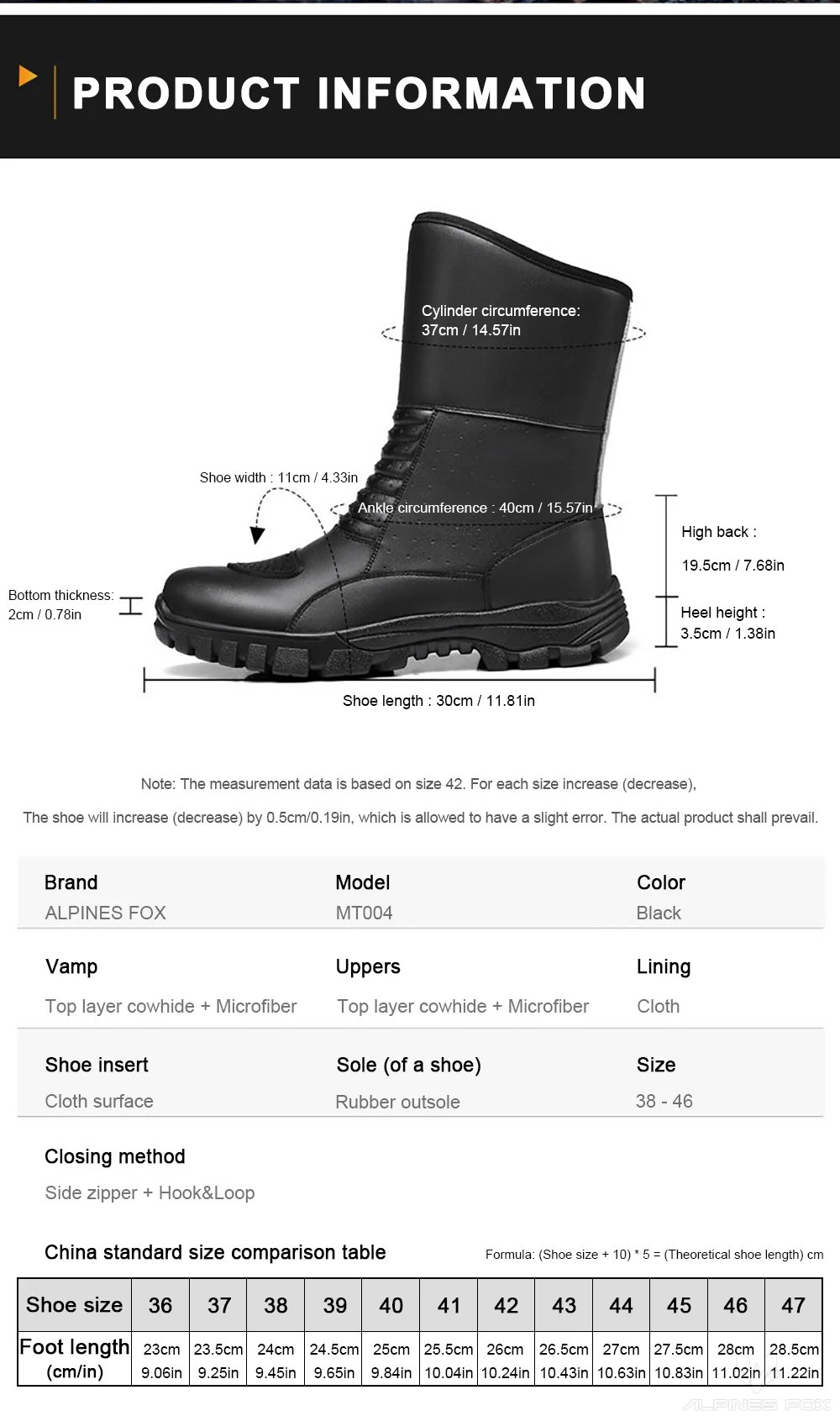 Retro Motorcycle Touring Boots Leather Men's Motorbike Riding Shoes Waterproof Windproof Anti-fall Rider Shoes Four Seasons