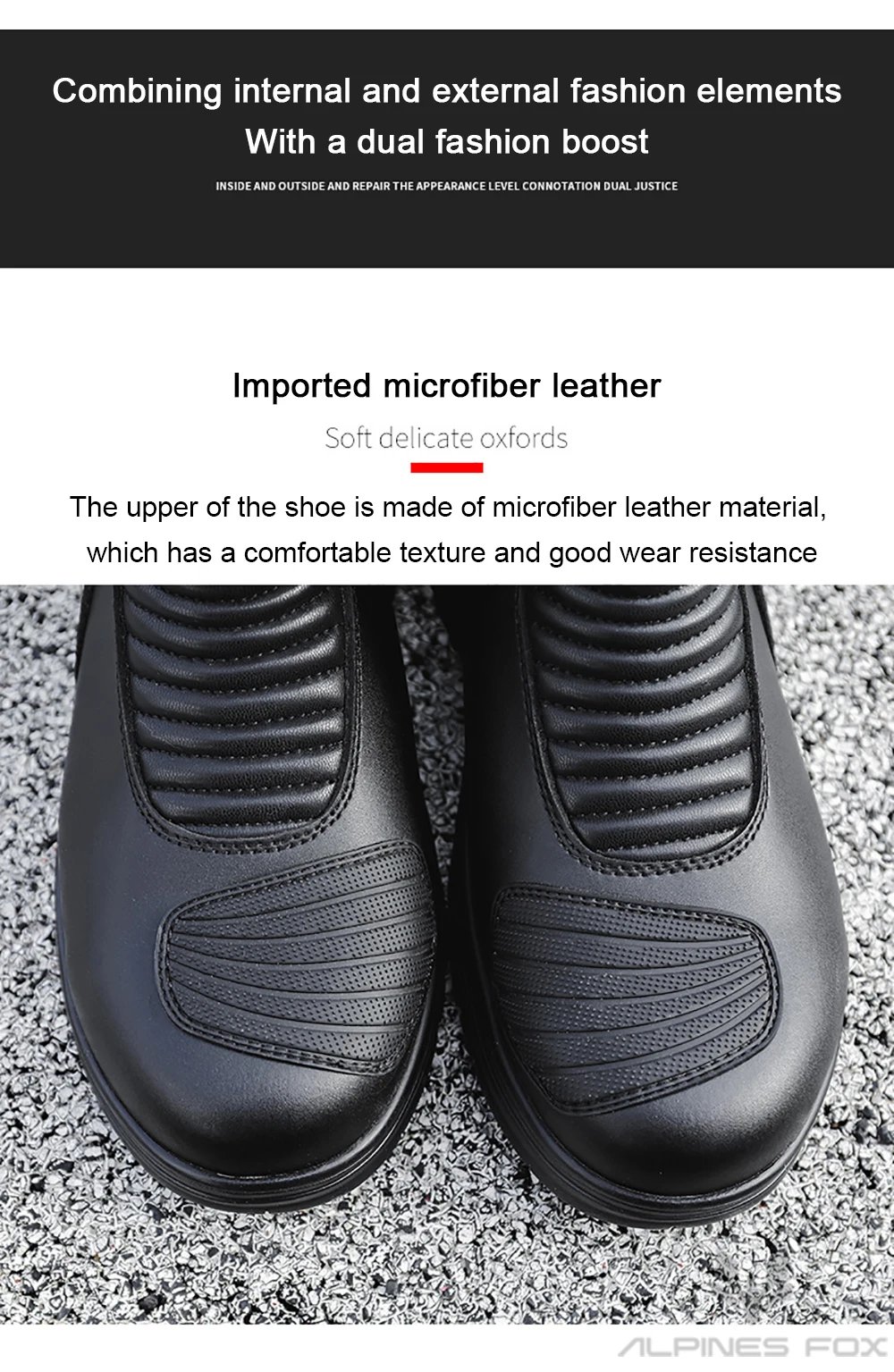 Motorcycle Boots Four Season Men's Outdoor Fashion High Top Motorbike Riding Shoes Anti-collision Motocross Protective Boots