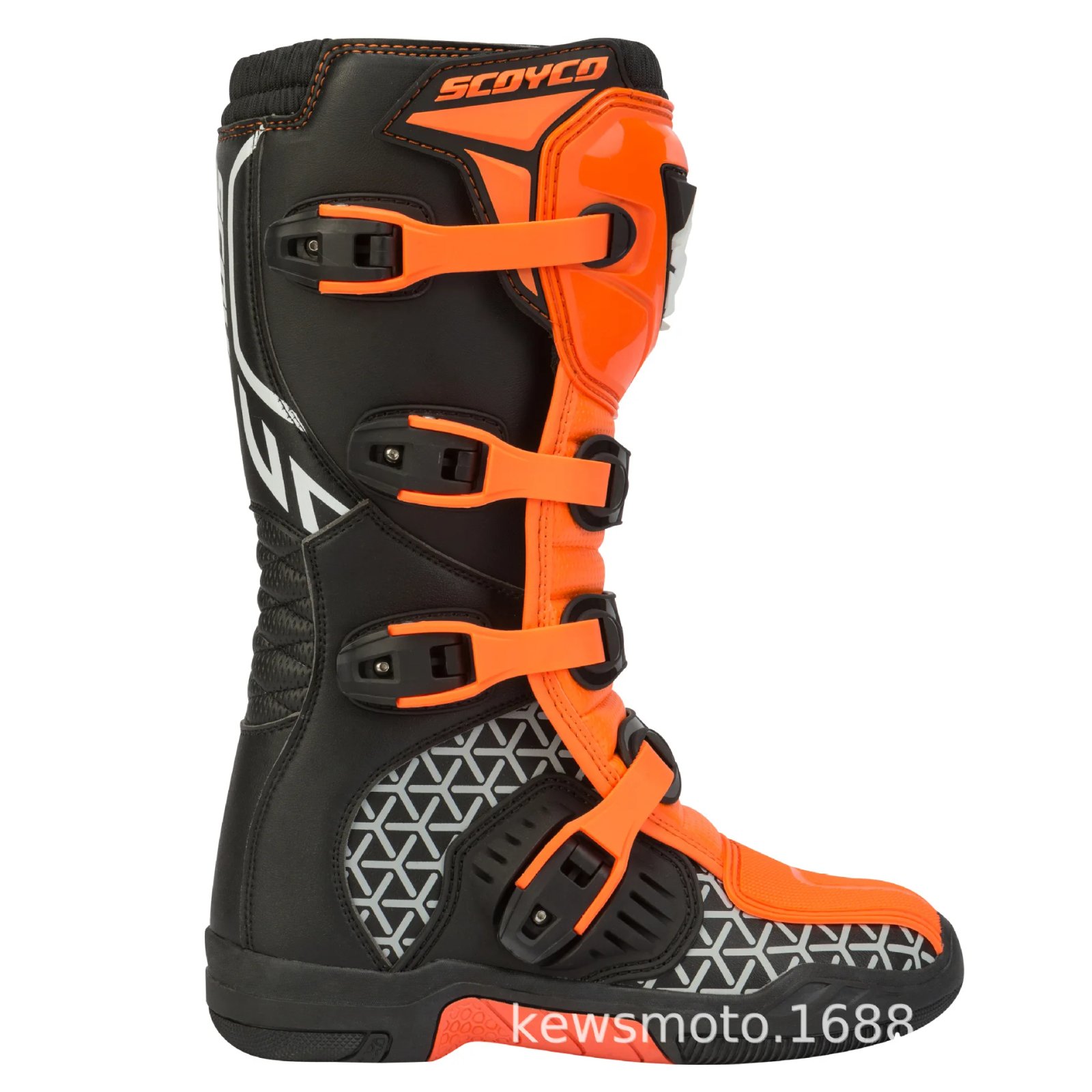 SCOYCO Motorcycle Riding Protective Boots Knee-High Anti-drop Motocross Boats Anti-Slip All-Terrain Grip Long Moto Rally Boots