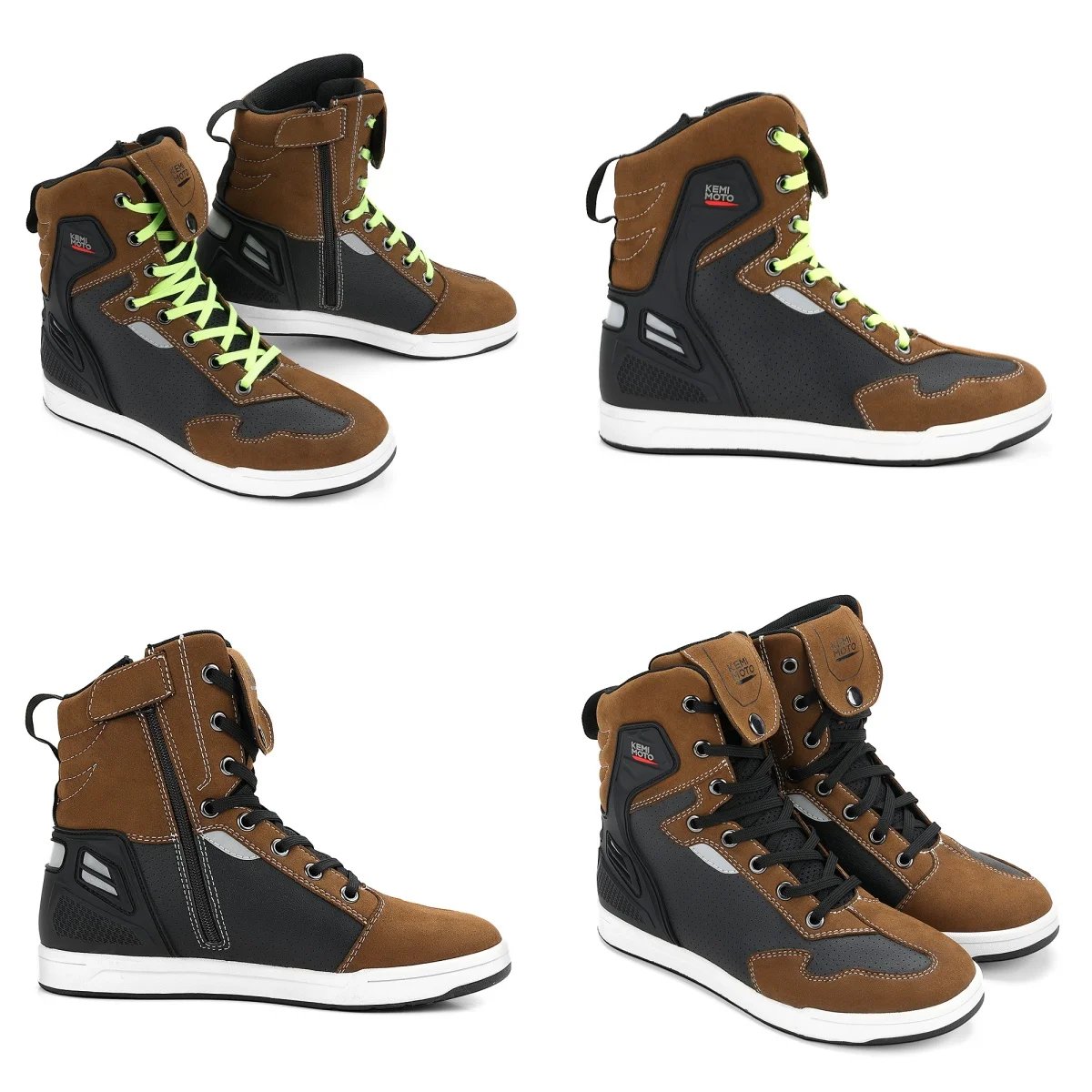 Motorcycle Shoes Men High-top Boots Summer Professional Riding Casual Breathable Lightweight Cycling Protection Equipments Motorcycle Shoes Men High-top Boots Summer Professional Riding Casual Breathable Lightweight Cycling Protection Equipments