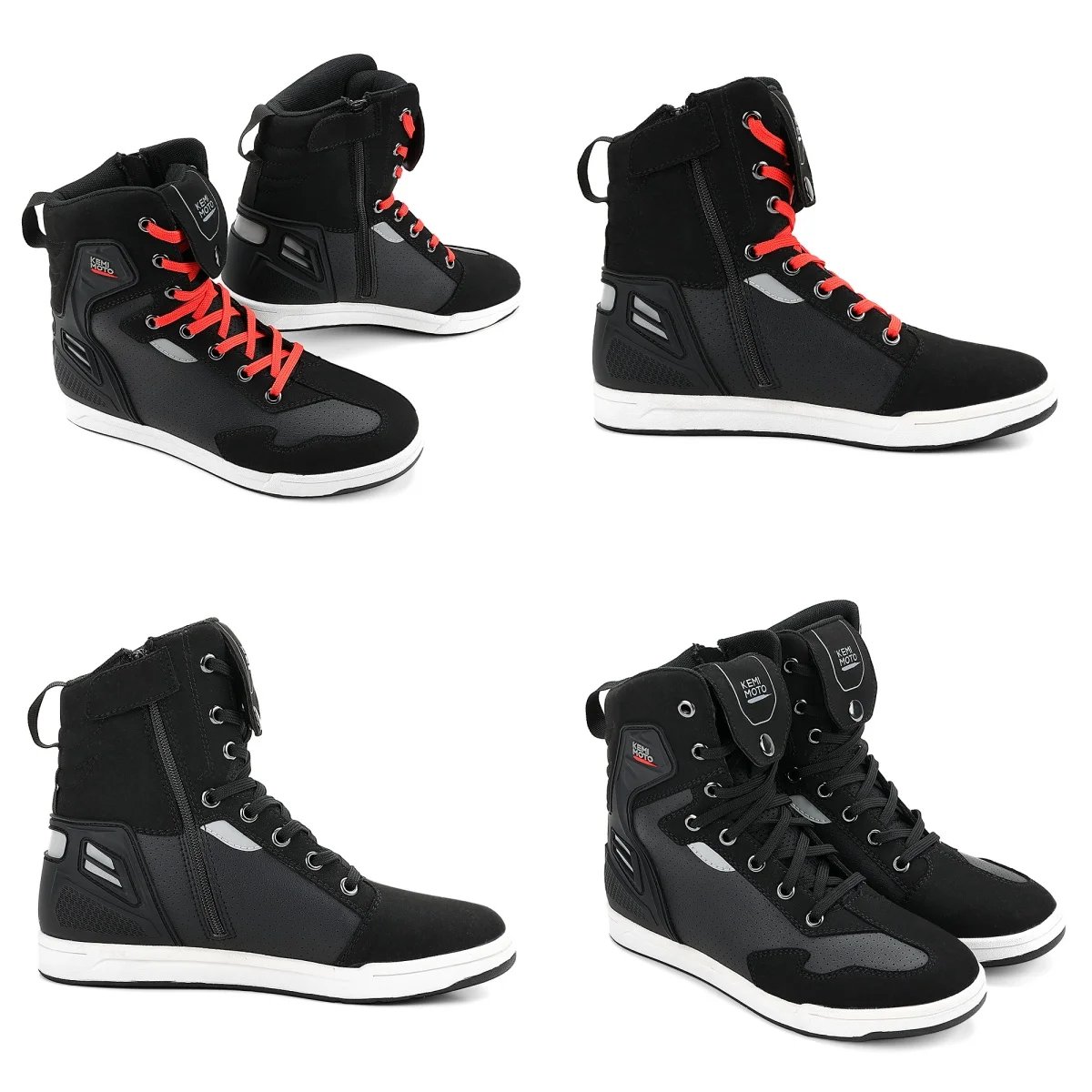 Motorcycle Shoes Men High-top Boots Summer Professional Riding Casual Breathable Lightweight Cycling Protection Equipments Motorcycle Shoes Men High-top Boots Summer Professional Riding Casual Breathable Lightweight Cycling Protection Equipments