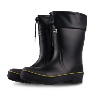 Men’s Rain Boots Non-Slip Pvc Middle Calf Yading Fishing Boots Work Waterproof Field Day Advance