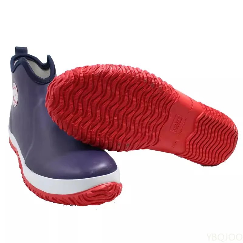 Spring Autumn Fashion Large Outdoor Waterproof and Anti Slip Men Rain Shoes Lightweight Short Tube Fishing Versatile Rain Boots Spring Autumn Fashion Large Outdoor Waterproof and Anti Slip Men Rain Shoes Lightweight Short Tube Fishing Versatile Rain Boots