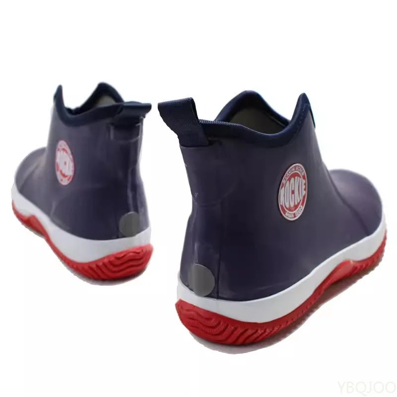 Spring Autumn Fashion Large Outdoor Waterproof and Anti Slip Men Rain Shoes Lightweight Short Tube Fishing Versatile Rain Boots Spring Autumn Fashion Large Outdoor Waterproof and Anti Slip Men Rain Shoes Lightweight Short Tube Fishing Versatile Rain Boots