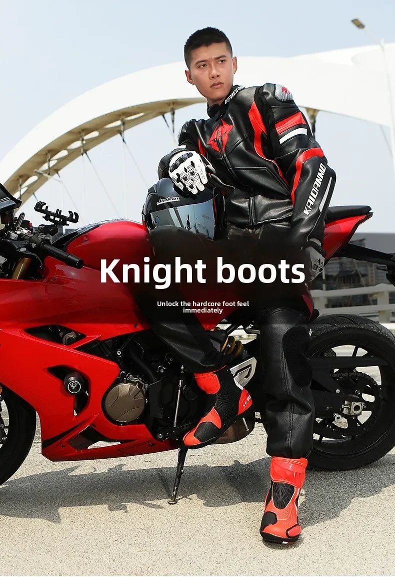 Men Women Motorcycle Riding Shoes Waterproof Breathable Summer Short Moto Boots Anti Slip Off Road Racing Motorbike Footwear
