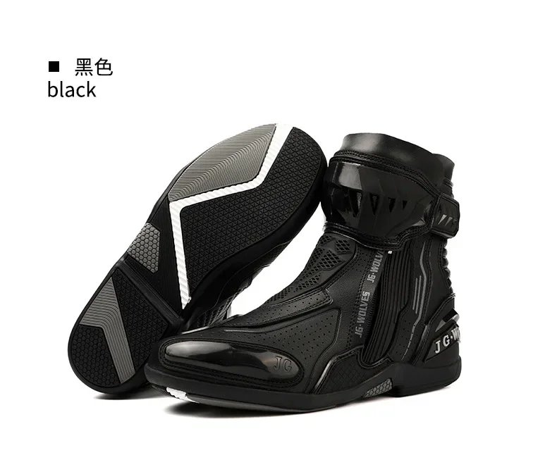 Men Women Motorcycle Riding Shoes Waterproof Breathable Summer Short Moto Boots Anti Slip Off Road Racing Motorbike Footwear