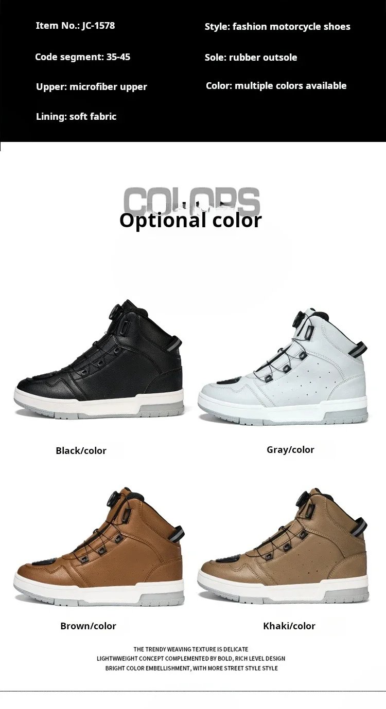 Summer New Motorcycle Boots Men Women Knight Outdoor Riding Anti-slip Spring Sneakers Shoes Bicycle Mountain Racing Road Speed