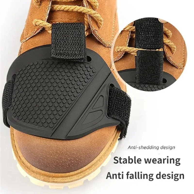 Waterproof Motorcycle Shift Pad Gear Shoes Protective Motorbike Gears Shifter Men Protector Motocross Boots Cover Accessories