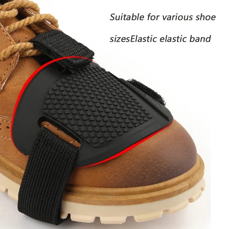 Waterproof Motorcycle Shift Pad Gear Shoes Protective Motorbike Gears Shifter Men Protector Motocross Boots Cover Accessories