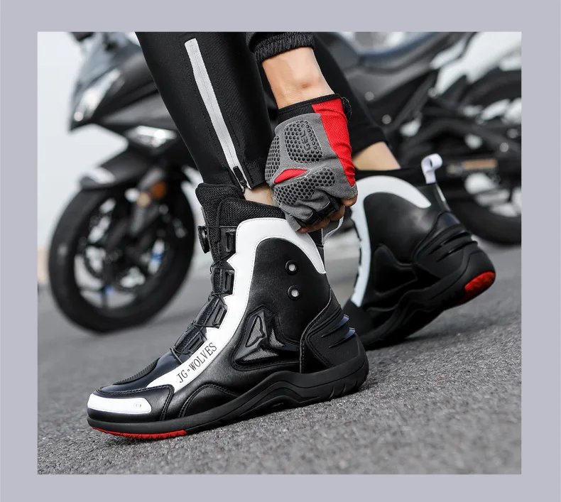 Motorcycle riding shoes motorcycle racing track anti slip protection off-road lightweight commuting work riding boots Motorcycle riding shoes motorcycle racing track anti slip protection off-road lightweight commuting work riding boots