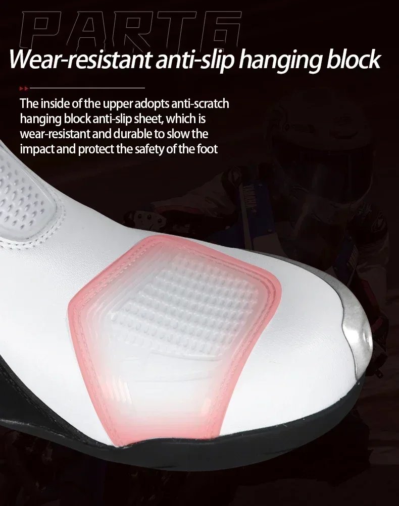 2026 New BENKIA Women Motorcycle Boots EUR35-39 Motorbike Lady Boot CE Certification Pink Women Sport Bike Botas For All Seasons